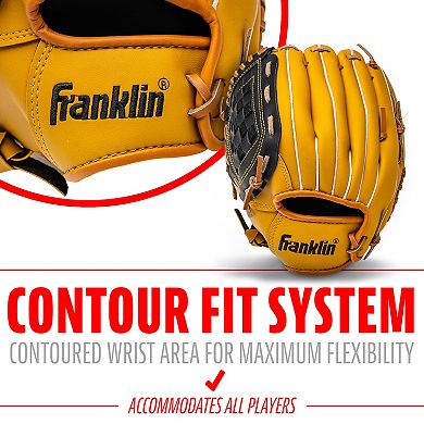 Adult/Youth Franklin Sports Fieldmaster Left Hand Throw Baseball and Softball Glove