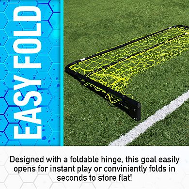 Kids Franklin Sports Premier Folding Steel Soccer Goal