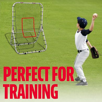 Franklin Sports Youth Pro Baseball Softball Pitchback Net and Fielding Trainer