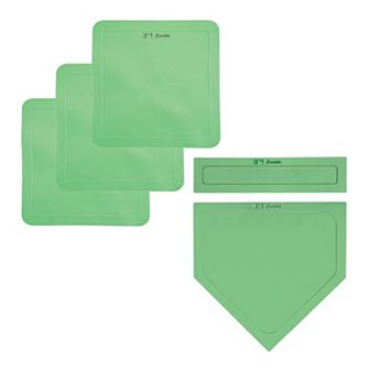 Franklin Sports Kickball or Baseball Glow in the Dark Base 5 pc Set