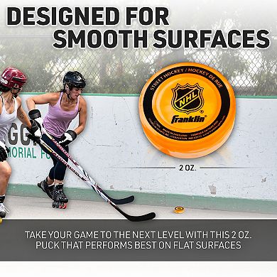 Franklin Sports NHL Street Hockey Puck 3-piece Set