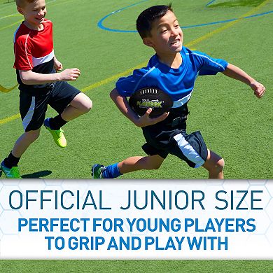 Kids Franklin Sports Playbook Space Lace Football