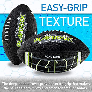 Kids Franklin Sports Playbook Space Lace Football