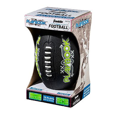 Kids Franklin Sports Playbook Space Lace Football