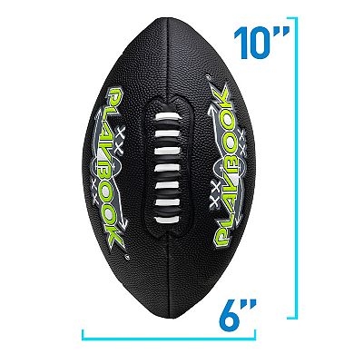 Kids Franklin Sports Playbook Space Lace Football