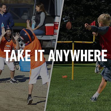 Kids Franklin Sports Youth Football Goal Post Set