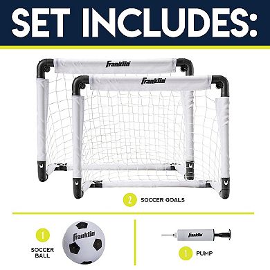 Kids Franklin Sports Mini Soccer Goal Set