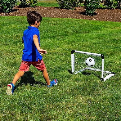 Kids Franklin Sports Mini Soccer Goal Set
