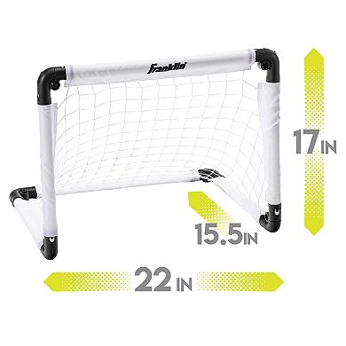 Kids Franklin Sports Mini Soccer Goal Set