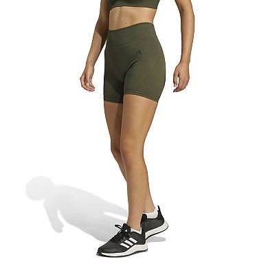 Women's adidas Workout Essentials Knit 4-Inch Bike Shorts