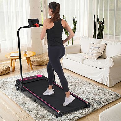 Merax Folding Walking Pad Under Desk Treadmill for Home Office