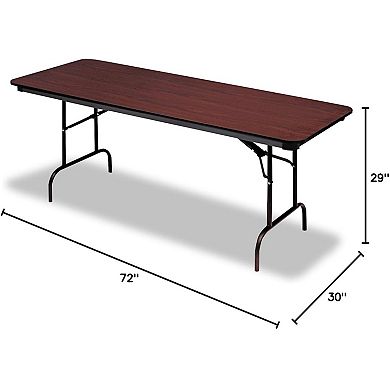 OfficeWorks Commercial Wood Laminate 6-ft Folding Table