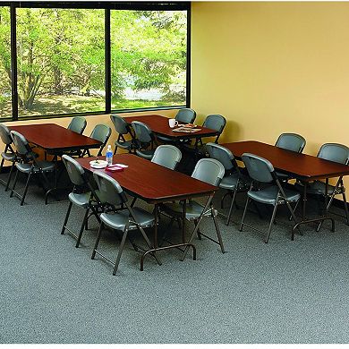 OfficeWorks Commercial Wood Laminate 6-ft Folding Table