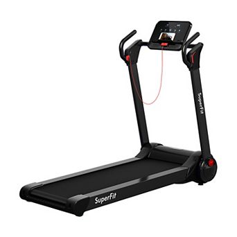 2.25 Hp Electric Motorized Folding Running Treadmill Machine With Led Display