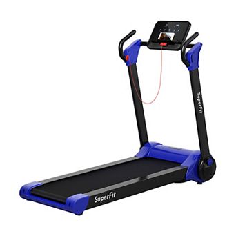 2.25 Hp Electric Motorized Folding Running Treadmill Machine With Led Display