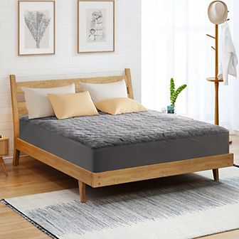 Twin/Full-Size Flannel Heated Electric Mattress Pad with Temperature and Timing Functions