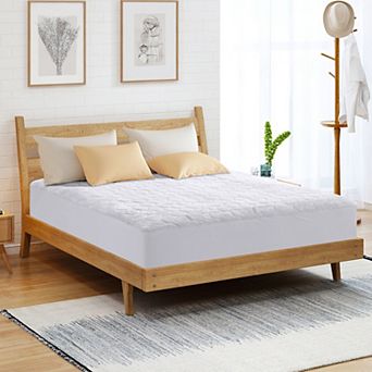 Twin/Full-Size Flannel Heated Electric Mattress Pad with Temperature and Timing Functions