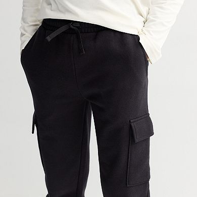 Boys 8-20 Tek Gear® Ultra Soft Fleece Cargo Joggers in Regular & Husky
