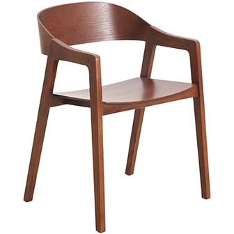 Leisuremod Rivo Modern Dining Chairs With Arms