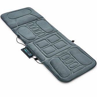 Foldable Massage Mat with Heat and 10 Vibration Motors