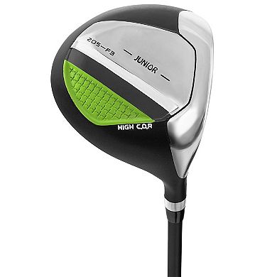 Junior Complete Golf Club Set Right Hand with Rain Hood for Kids-Green