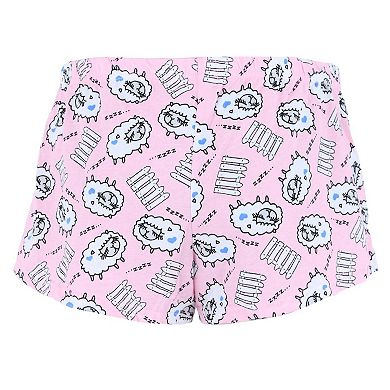 Roll Outta Bed Women's Novelty Print Sleep Shorts