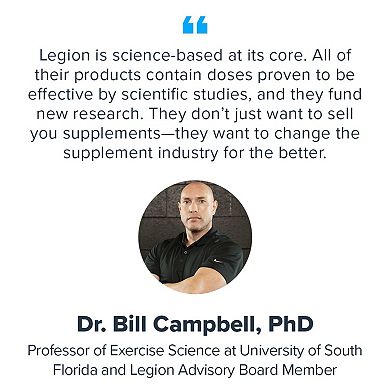 Legion Pulse Natural Pre-Workout Supplement - 20 Servings