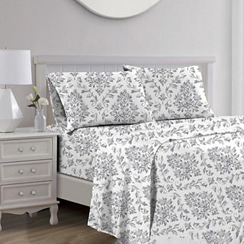 Skylar Luxurious Premium 100% 100% Organic Cotton Ultra Soft Printed Sheet Set