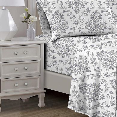 Skylar Luxurious Premium 100% 100% Organic Cotton Ultra Soft Printed Sheet Set