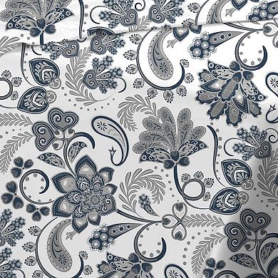 Jacobean Luxurious Premium 100% 100% Organic Cotton Ultra Soft Printed Sheet Set