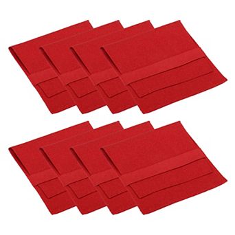 3.94"x3.94" Jewelry Pouches with Band, 8 Pack Microfiber Portable Soft Storage Bags Packaging