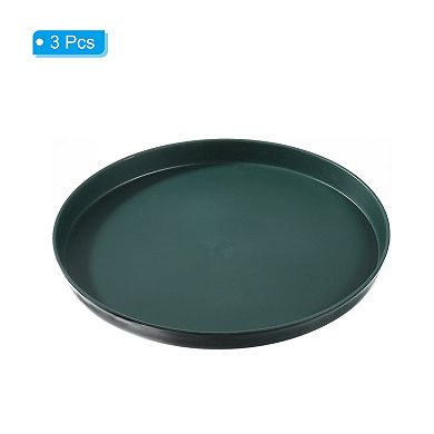 9"x1" Round Restaurant Serving Trays, 3 Pack Food Service Tray