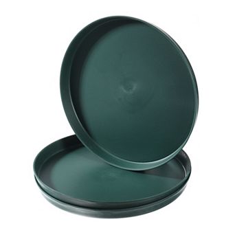 9"x1" Round Restaurant Serving Trays, 3 Pack Food Service Tray