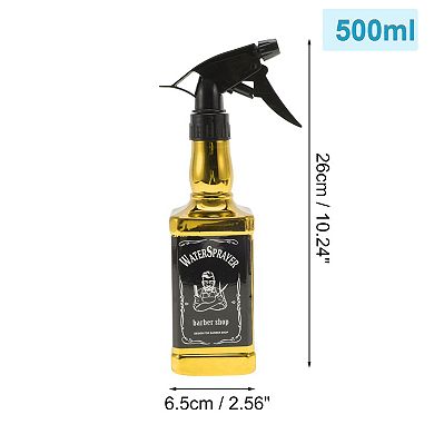 Durable Hair Spray Bottles Buckle Wine Bottle Type for Hair 500ml 1 Pc