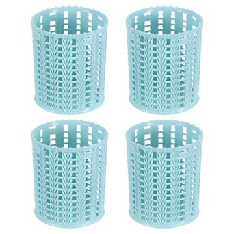 Pencil Holder, 4 Pack Plastic Pen Holder for Desk Cute Pencil Holders Cup Organizer