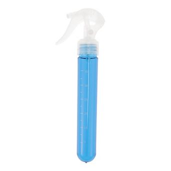 Durable Hair Spray Bottles Button Type for Hair 50ml Clear Blue 1 pc