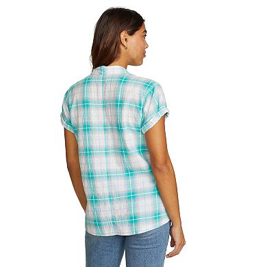 Petite Eddie Bauer Packable Camp Shirt