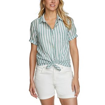 Petite Eddie Bauer Packable Camp Shirt