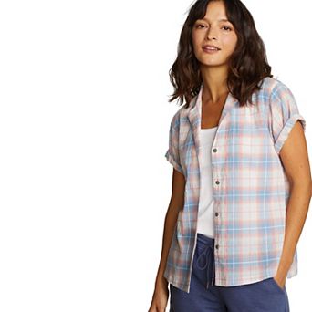 Petite Eddie Bauer Packable Camp Shirt