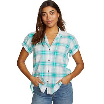 Petite Eddie Bauer Packable Camp Shirt