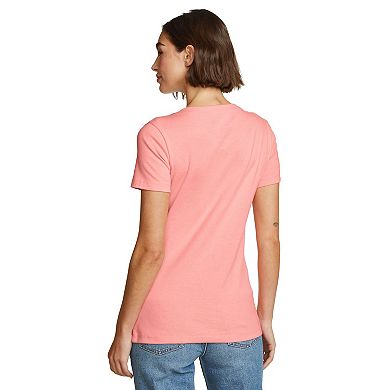 Petite Eddie Bauer Favorite V-Neck T-Shirt