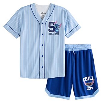 Disney's Lilo & Stitch Chill Department Boys 8-20 Baseball Jersey & Shorts Set