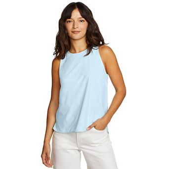 Petite Eddie Bauer Departure Crew Neck Tank Top