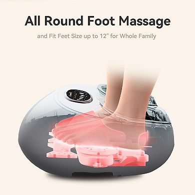Snailax Shiatsu Foot Massager with Heat, Vibration Foot Massage Machine for Blood Circulation