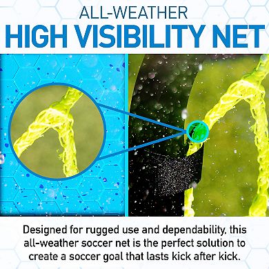 Franklin Sports 12-ft. x 6-ft. Competition Premier Soccer Goal