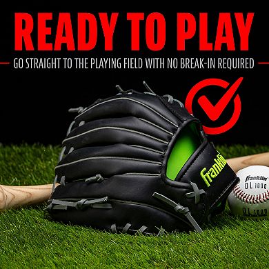 Franklin Sports 11" Field Master Midnight Right Hand Throw Baseball Glove