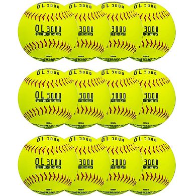 Franklin Sports 12 Fastpitch Softballs