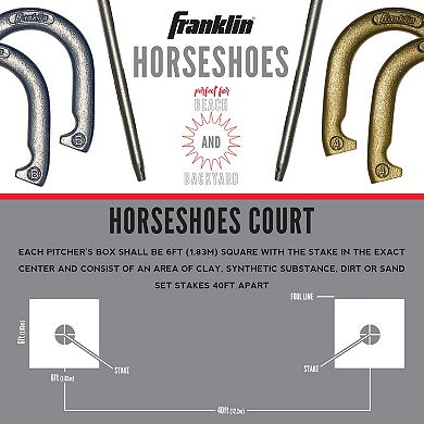 Franklin Sports Starter Horseshoe Set