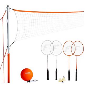 Franklin Sports Starter Badminton & Volleyball Set