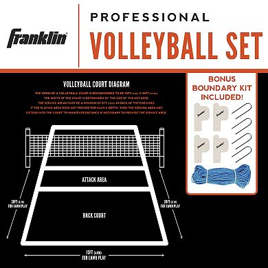 Franklin Sports Professional Volleyball Set